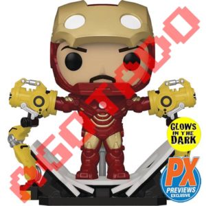 V Funko Pop! Ironman With Gantry 905 PX Exclusive GITD