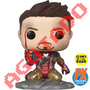 V Funko Pop! Iron Man (I Am Iron Man) 580 PX Exclusive GITD
