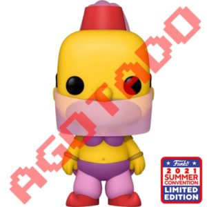 V Funko Pop! Belly Dancer Homer 1144 Funkon (Summer Convention) 2021