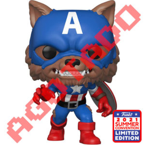 V Funko Pop! CapWolf 882 Funkon (Summer Convention) 2021
